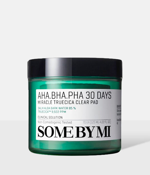 SOME BY MI - Pads Exfoliants AHA.BHA.PHA 30 Days Miracle Truecica – 70 pads