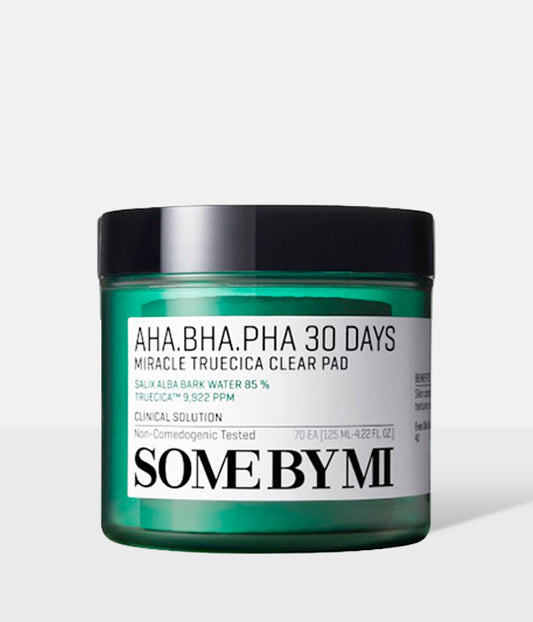 SOME BY MI - Pads Exfoliants AHA.BHA.PHA 30 Days Miracle Truecica – 70 pads