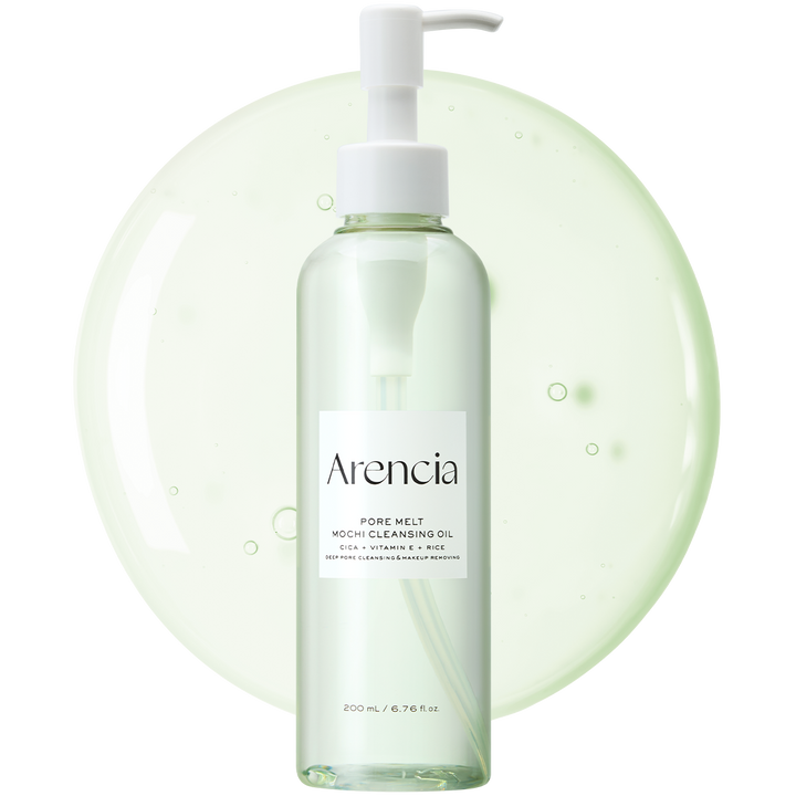 Pore Melt Mochi  Makeup-Removing Cleansing Oil, Non-Comedogenic, Acne-Safe, Rice Amino Acids HD, Vitamin E, Cica, & Ceramide, 6.76 fl oz