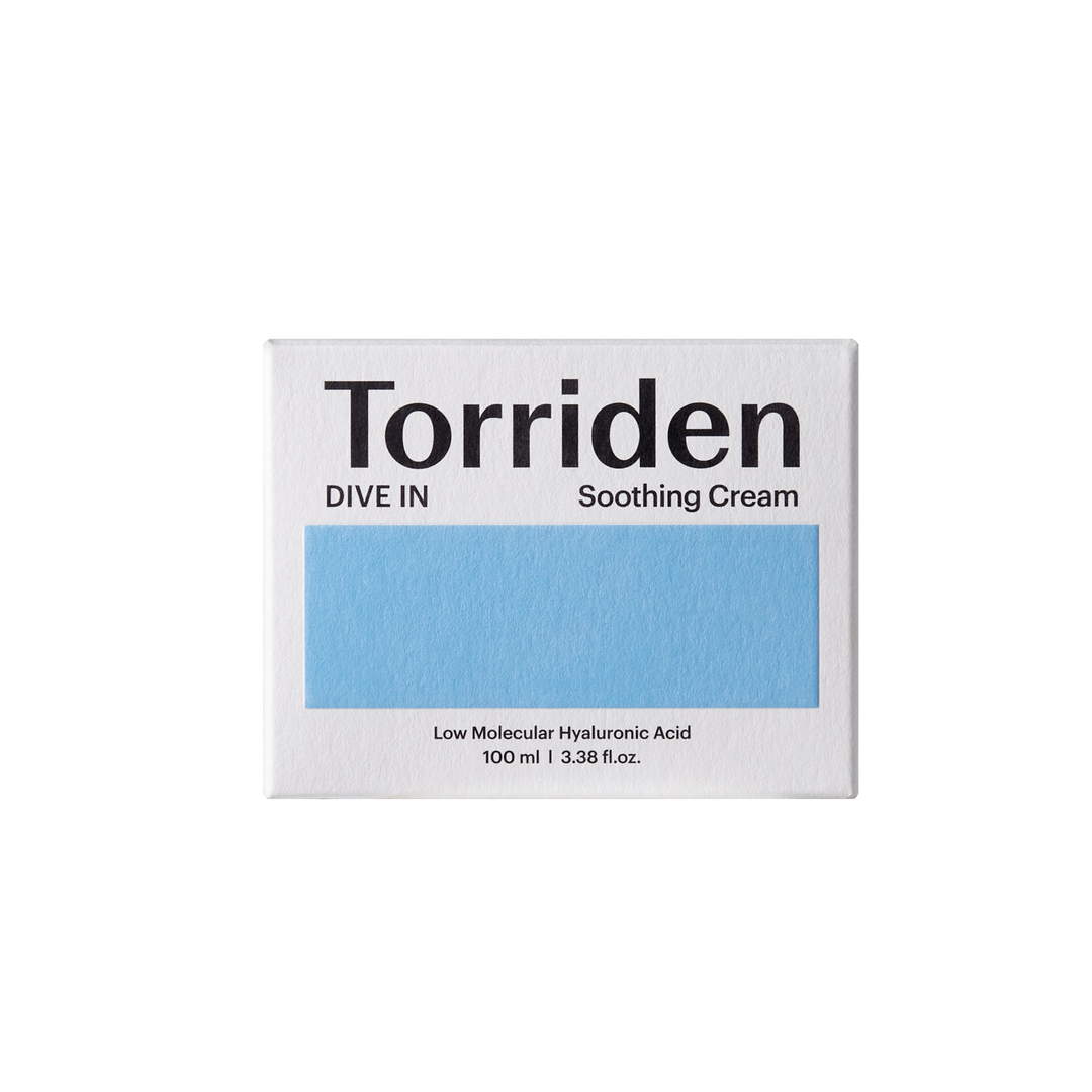 Torriden - Dive-In Low-Molecular Hyaluronic Acid Soothing Cream - 100 ml