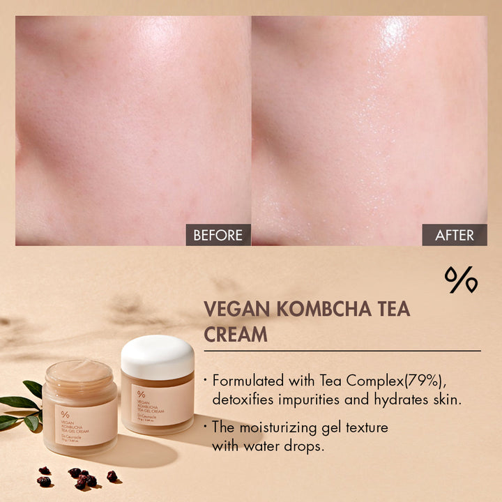 Dr. Ceuracle Vegan Kombucha Tea Gel Cream