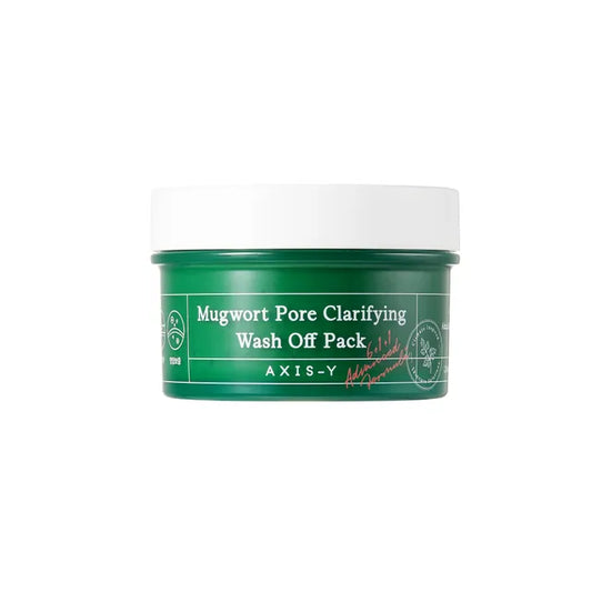 Axis-y mugwort pore clarifying wash off pack 