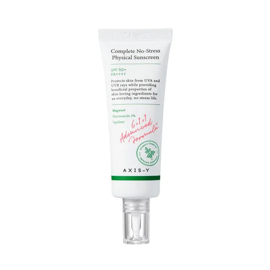 AXIS - Y- Crème Solaire Physique Complète No-Stress (V3)- 50ML - joo beauty