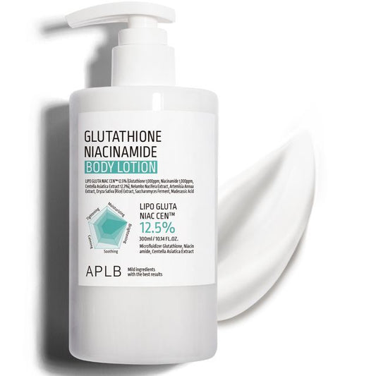 APLB Glutathione Niacinamide Body Lotion: Hydrating & Soothing for Brighter Skin