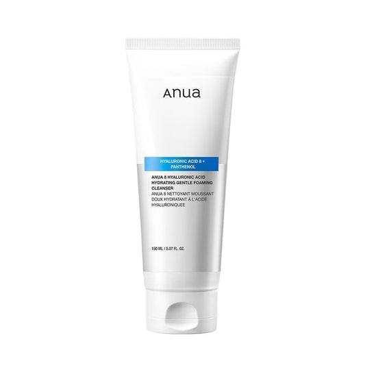Anua 8 Hyaluronic Acid Hydrating Gentle Foaming Cleanser: Deep Cleansing for Moisturized Skin