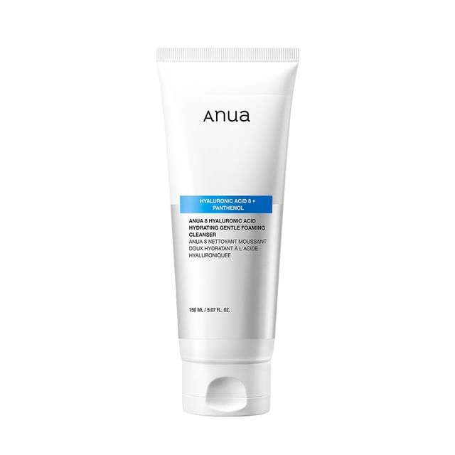 Anua 8 Hyaluronic Acid Hydrating Gentle Foaming Cleanser: Deep Cleansing for Moisturized Skin