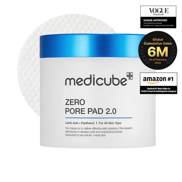 medicube- Zero Pore Pad 2.0 - Compresses purifiantes