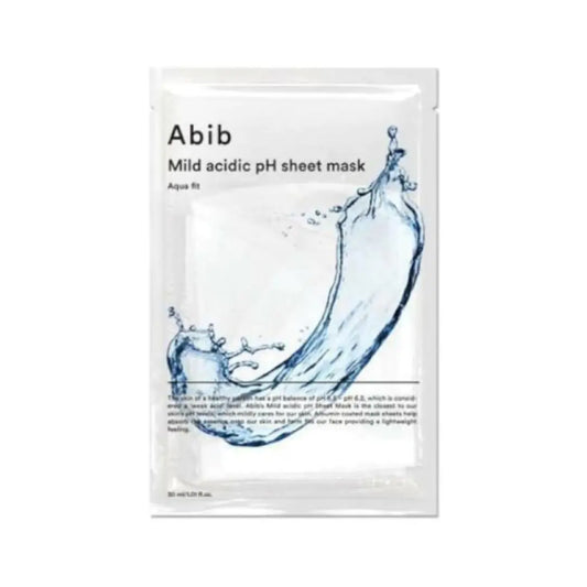 Abib - Mild acidic pH sheet mask aqua fit - 1 masque