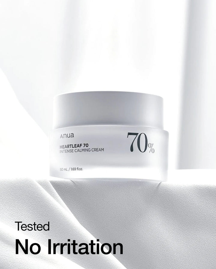 Anua - Heartleaf 70 Intense Calming Cream - 50 ml