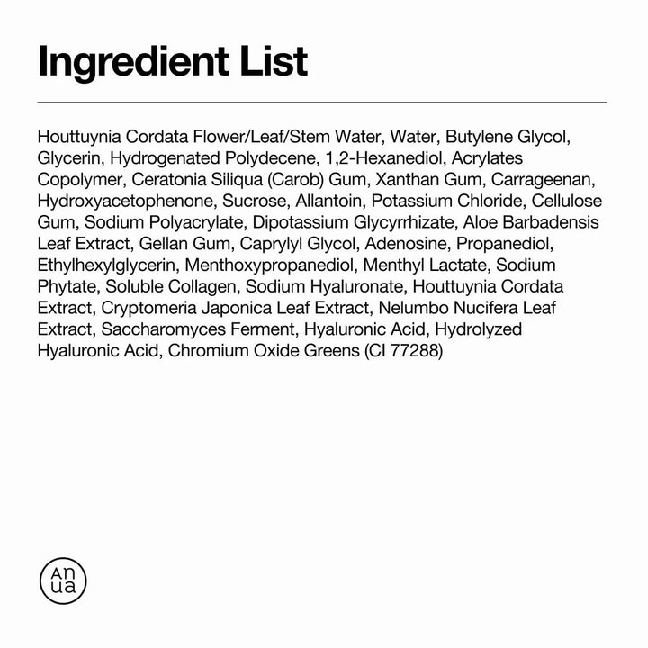 Anua – Masque Apaisant au Collagène Heartleaf 70