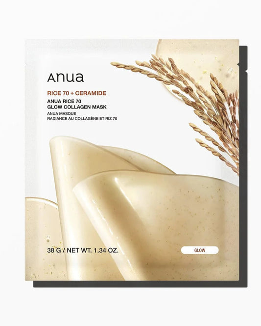 Anua – Masque Éclat au Collagène et Riz 70