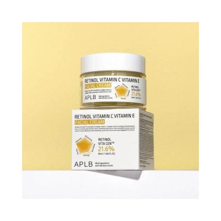 APLB Retinol Vitamin C Vitamin E Facial Cream (55ml)
