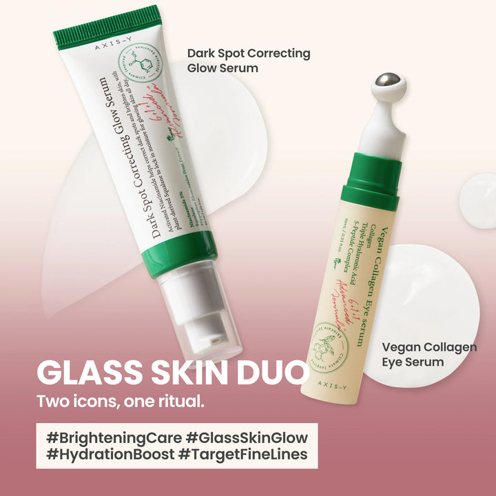 Glass Skin Duo Set (Glow Serum+Eye Serum)