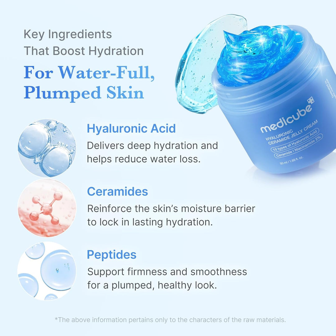 Hyaluronic Aqua Cooling Ceramide Jelly Cream 50ml