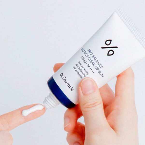 Dr. Ceuracle – Pro Balance Biotics Crème Solaire Clarifiante SPF50+ PA++++ - 50 ml