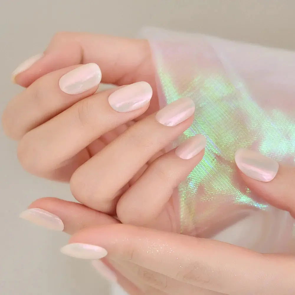 Nail Strips Mirror White