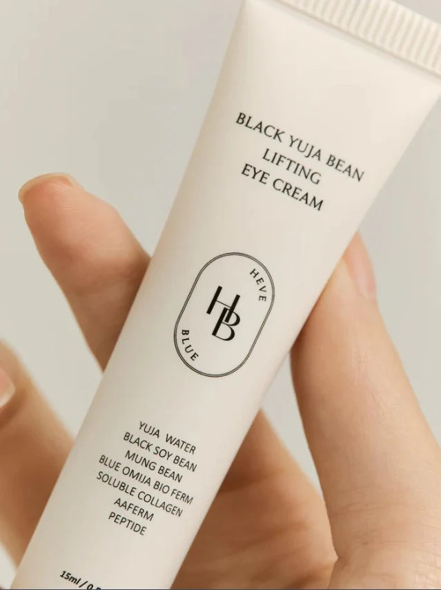 HEVEBLUE - Crème contour des yeux Black Yuja Bean Lifting – 15 ml