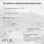 APLB Glutathione Niacinamide Body Wash: Brightening, Hydrating, Soothing, 10.14 fl oz