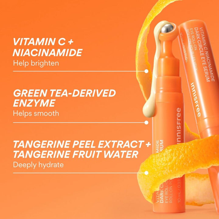 INNISFREE – Vitamin C Niacinamide Brightening Eye Serum
