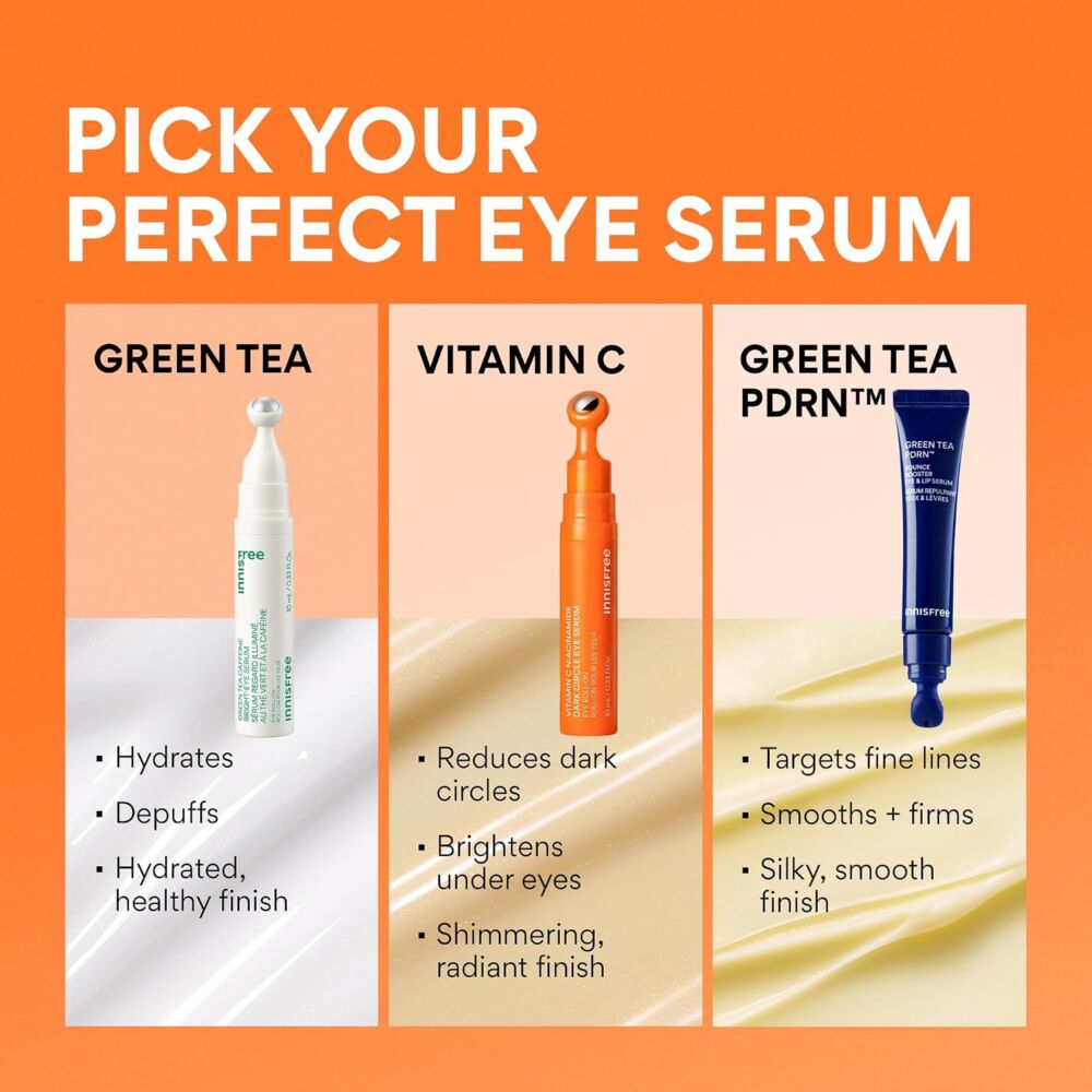 INNISFREE – Vitamin C Niacinamide Brightening Eye Serum