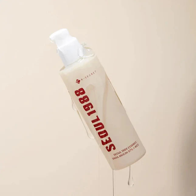 KSECRET - SEOUL 1988 Essence Snail Mucin 97% + Rice - 100 ml