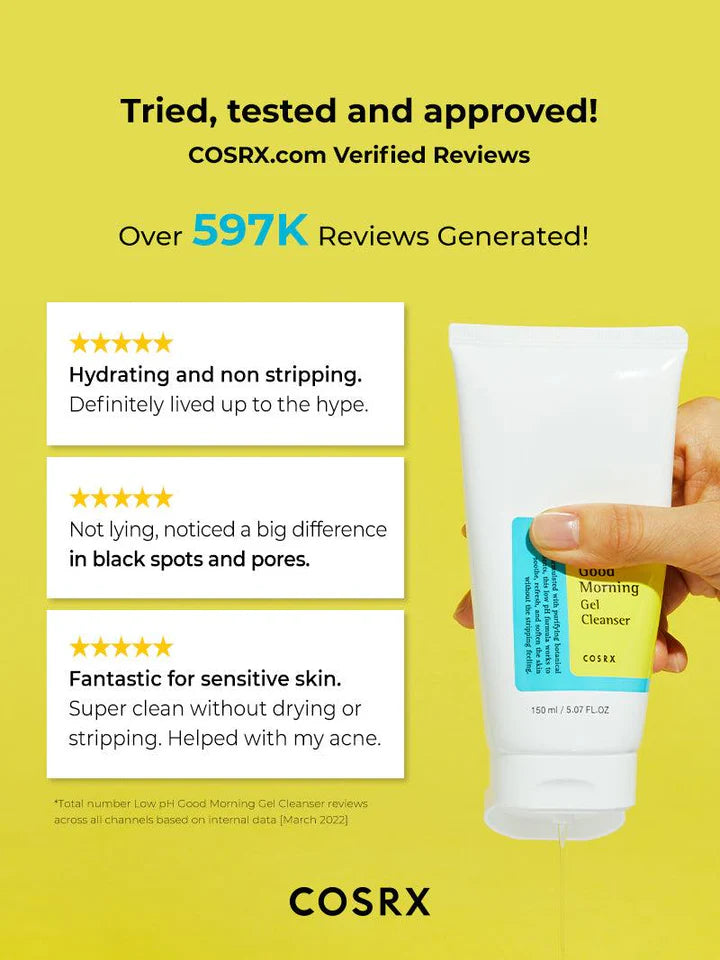 COSRX - Good Morning Low pH Cleanser  - 150ml