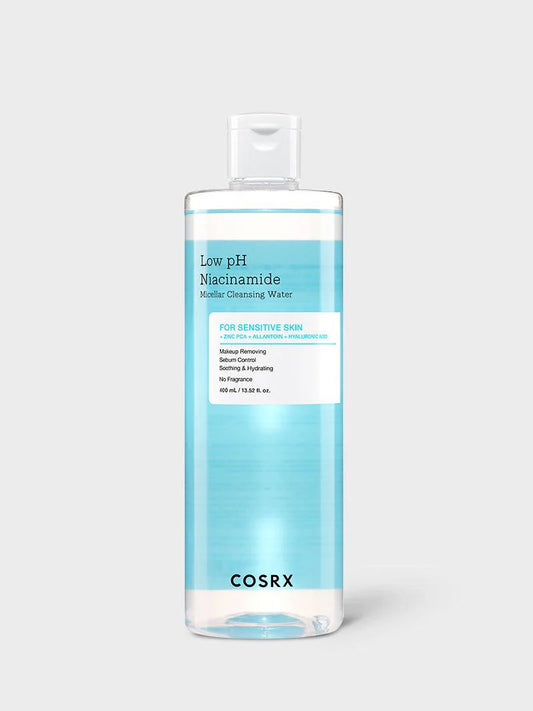 COSRX - Nettoyant eau micellaire au pH bas à la niacinamide – 400 ml