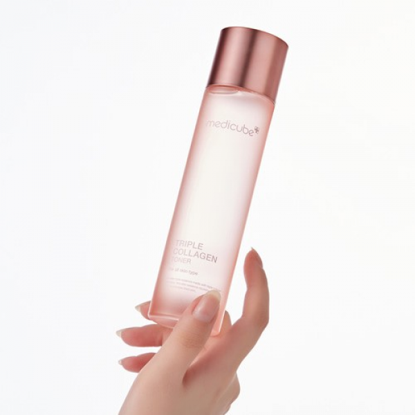 medicube - Lotion tonique raffermissante - Triple Collagen Toner 4.0 – 140 ml
