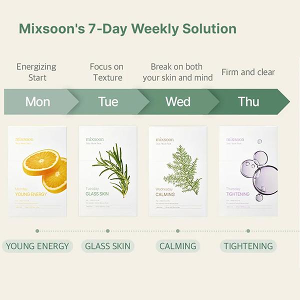 mixsoon - Daily Mask Pack 10 Sheets Set
