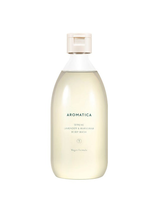 Aromatica - Gel Douche Apaisant à la Lavande & Marjolaine – 300 ml