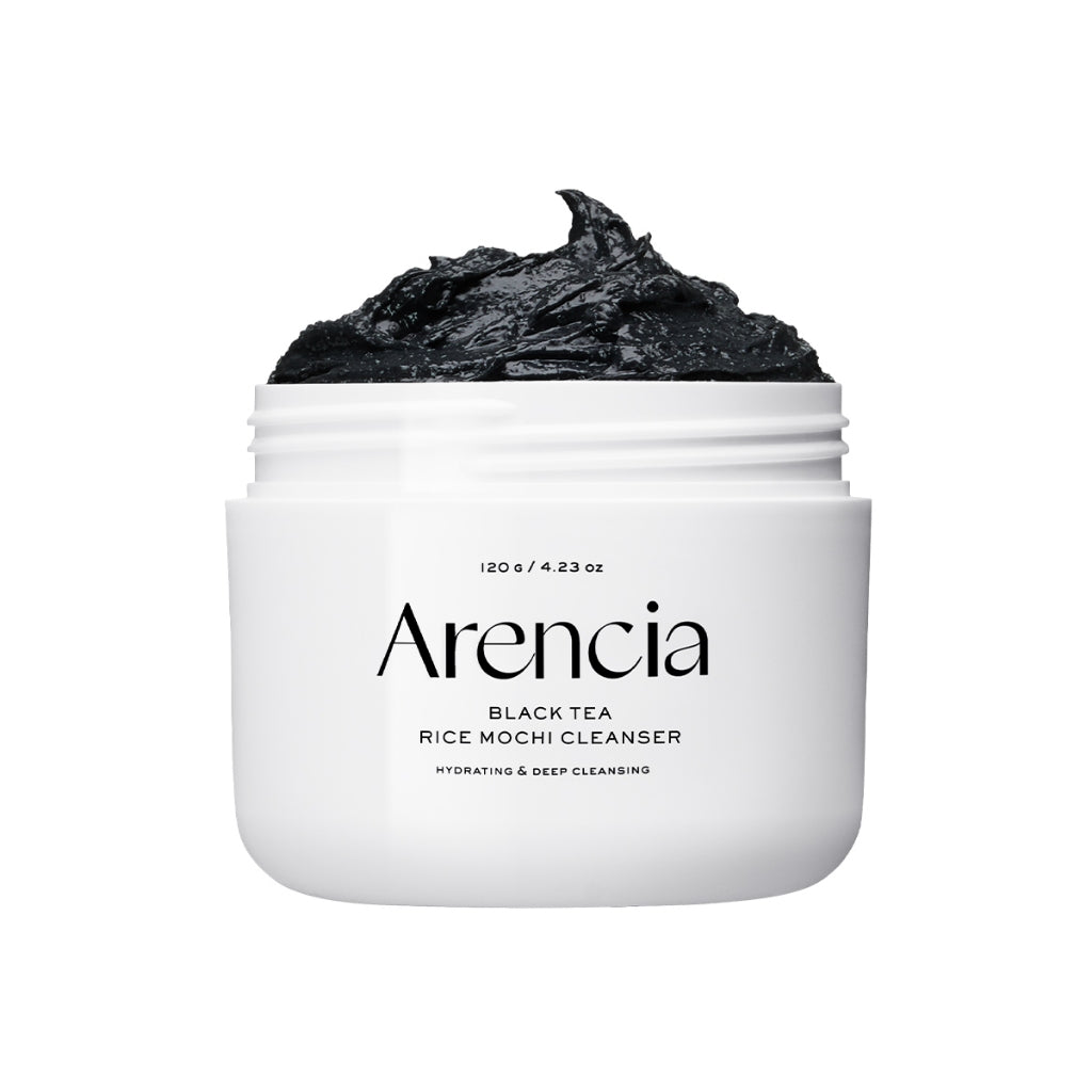 Arencia - Nettoyant Visage Black Tea & Yuzu Rice Mochi – 120 g