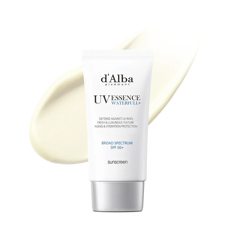 d’Alba – Crème solaire essence hydratante Waterful SPF50+ PA++++ – 50ml