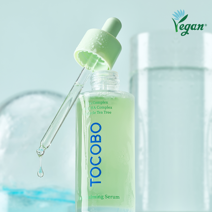 TOCOBO Cica Calming Serum: Soothing Hydration for Sensitive Skin with Tea Tree