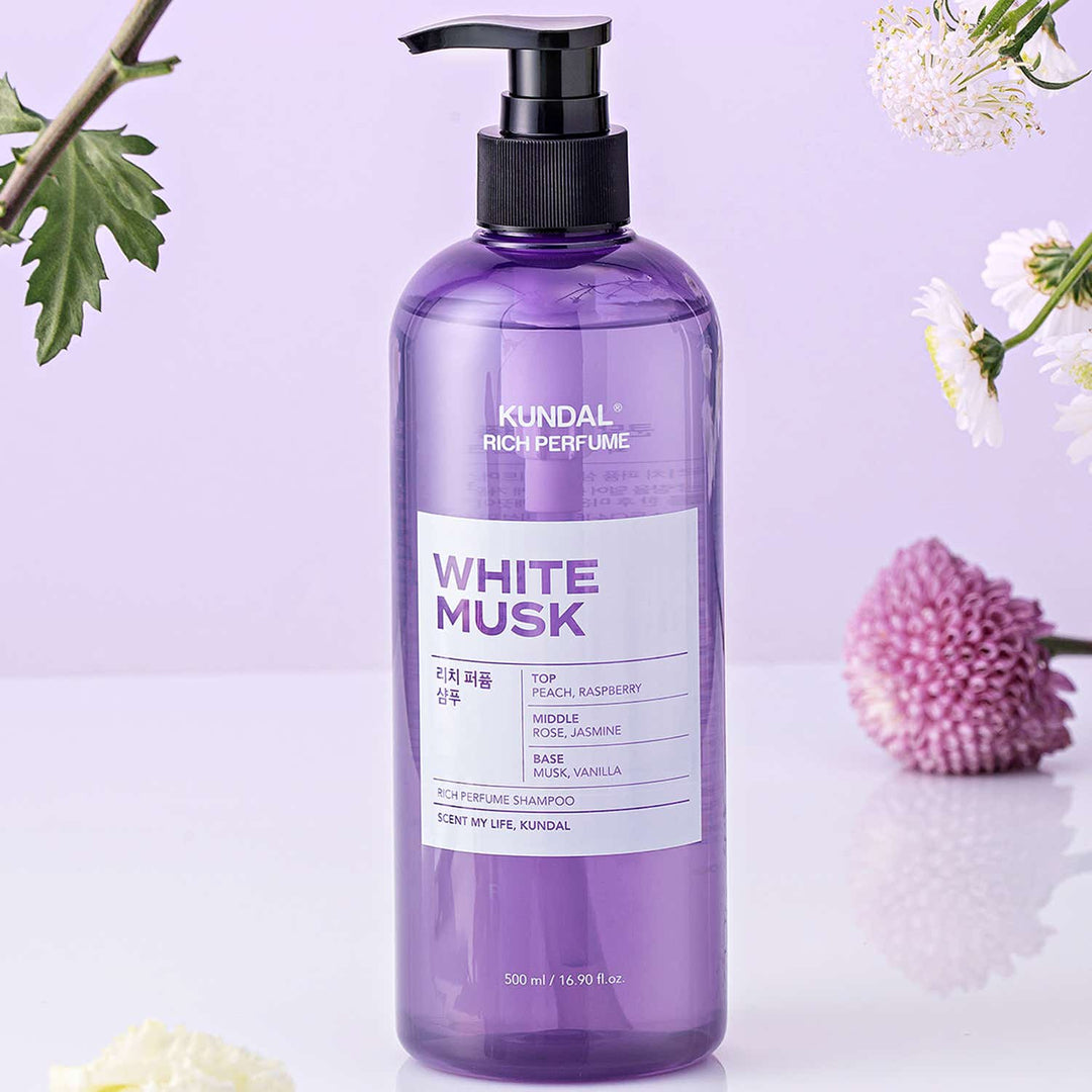 Kundal Rich Perfume Shampoo - White Musk (16.9 fl oz)
