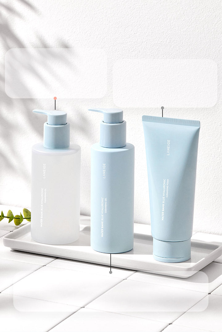 LANEIGE - Water Bank Blue Hyaluronic Cleansing Foam - Mousse nettoyante