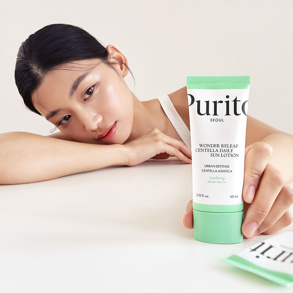 Purito SEOUL - Crème Solaire Quotidienne Wonder Releaf à la Centella – 60 ml